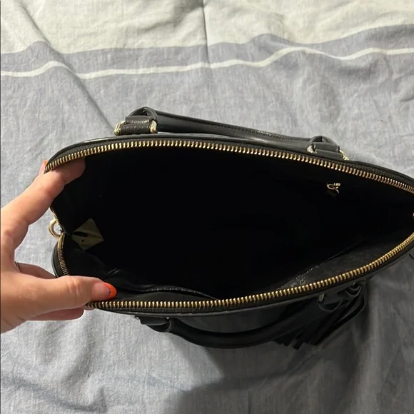 Kate Spade Black Satchel Dome Bag - Picture 2 of 3